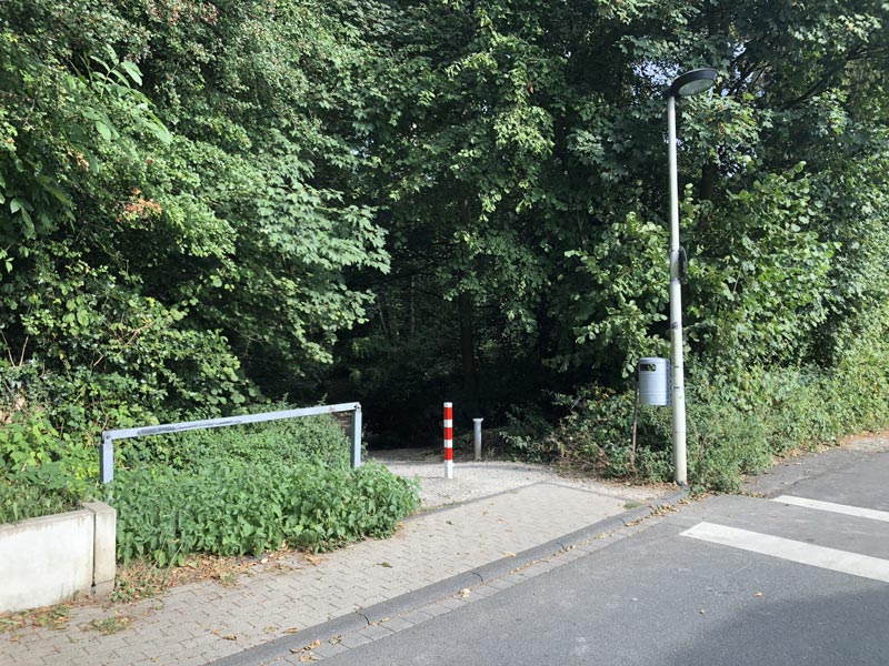 Dahler Park im Kyllmannweg Eingang 1
